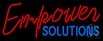 Empower Solutions Neon Sign