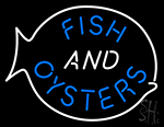 Fish Oysters Neon Sign