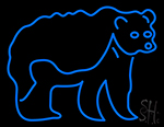 Grizzly Bear Neon Sign