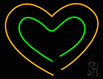 Heart Logo Neon Sign
