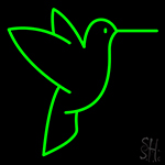 Hummingbird Neon Sign