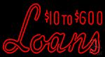 Loans Neon Sign