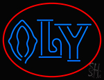 Oly Neon Sign