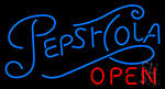 Pepsi Cola Open Neon Sign