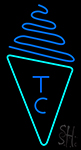 Tc Ice Cream Neon Sign