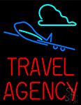 Travel Agency Fashion Neon Sign