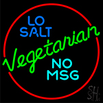 Vegetarian No Msg Neon Sign