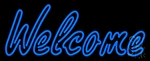 Welcome 1 Neon Sign