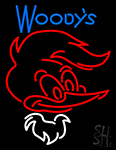 Woodys Neon Sign