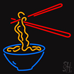 Bowl Noodles Neon Sign