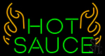 Hot Sauce Neon Sign