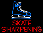 Skate Sharpening Neon Sign