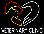 Veterinary Clinic Neon Sign