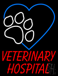 Veterinary Hospital Neon Sign