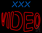 Xxx Video Neon Sign