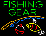 Fishing Gear Neon Sign