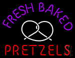 Fresh Baked Pretzels Neon Sign