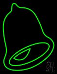 Green Bell Logo Neon Sign