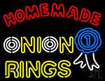 Homemade Onion Rings Neon Sign