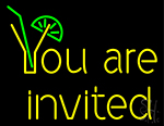 You Are Invited Neon Sign