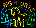 Big Horse Neon Sign