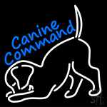 Canine Command Neon Sign