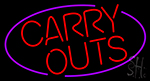 Carry Outs Neon Sign
