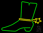 Cowboy Boot Neon Sign