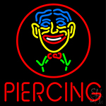 Piercing With Logo Neon Sign