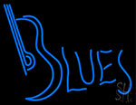 Blues Guitar Neon Sign