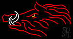 Boar Logo Neon Sign