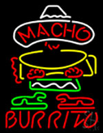 Burrito Logo Neon Sign