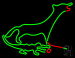 Gator And Dog Neon Sign
