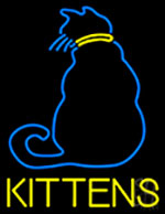 Kittens Cat Neon Sign