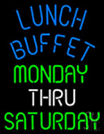 Lunch Buffet Neon Sign