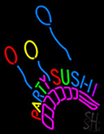 Party Sushi Neon Sign