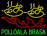 Pollo Ala Brasa Fish Neon Sign