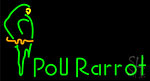 Poll Parrot Logo Neon Sign