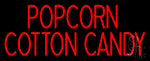 Popcorn Cotton Candy Neon Sign