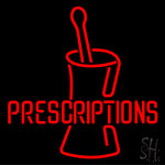 Prescriptions Neon Sign