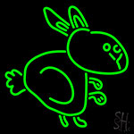 Run Rabbit Neon Sign