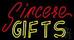 Sincere Gifts Neon Sign