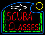 Scuba Classes Neon Sign