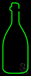 Bottle Green Neon Sign