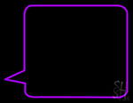 Chat Button 1 Neon Sign
