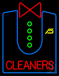 Cleaners With Shirt Neon Sign