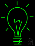 Idea Concept Bulb Neon Sign