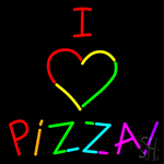 I Love Pizza Neon Sign