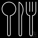 Meal Item Neon Sign