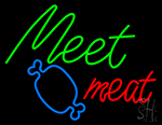 Meet Meat Neon Sign